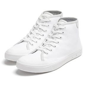 Rag & Bone White High Top Sneakers size 38.5.
